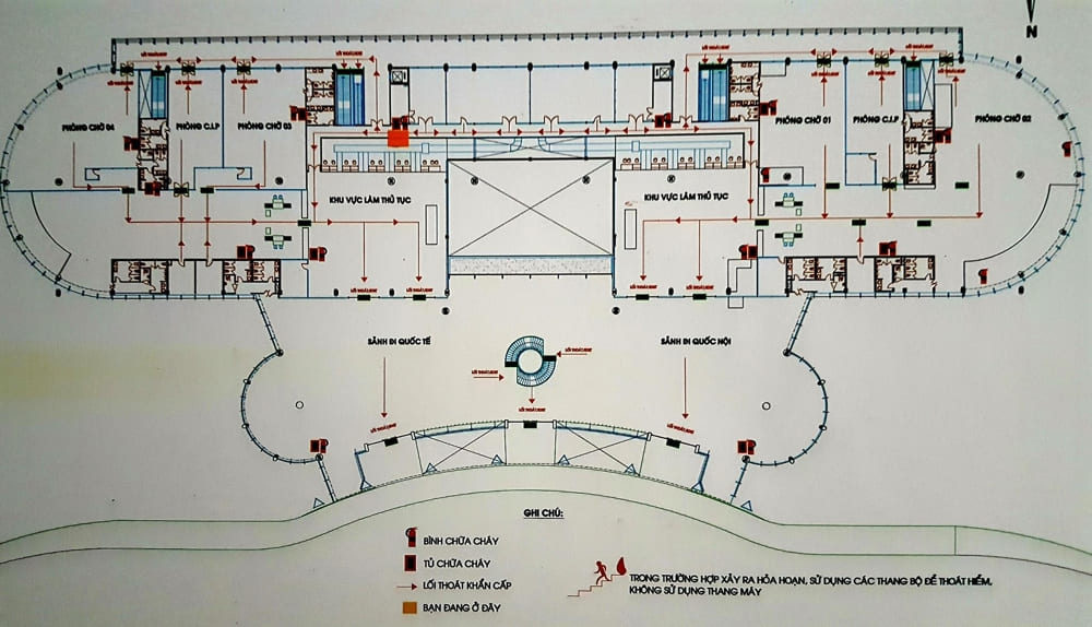 Sơ đồ sân bay Liên Khương